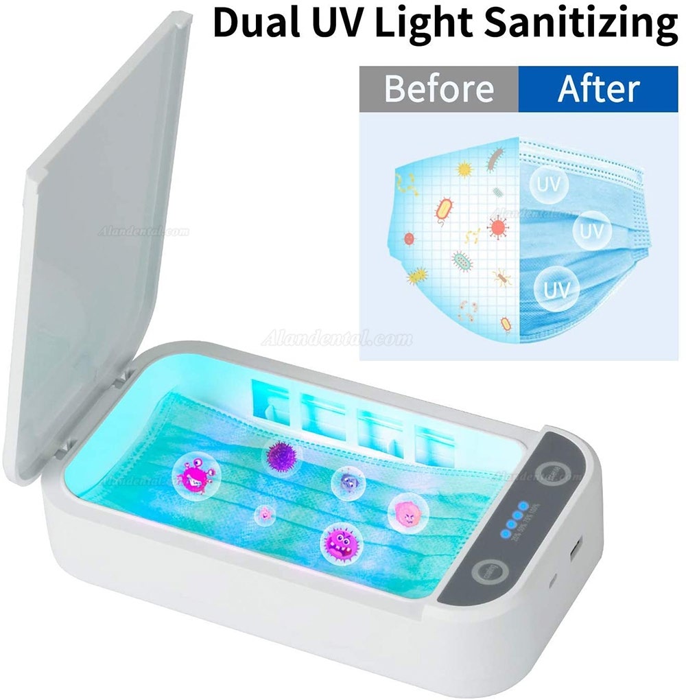 Smart Phone Sanitizer UV Lights Portable Cell Phone Sterilizer Box